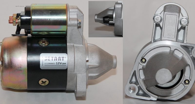 Стартер 12В/0.8 кВт (Nissan)